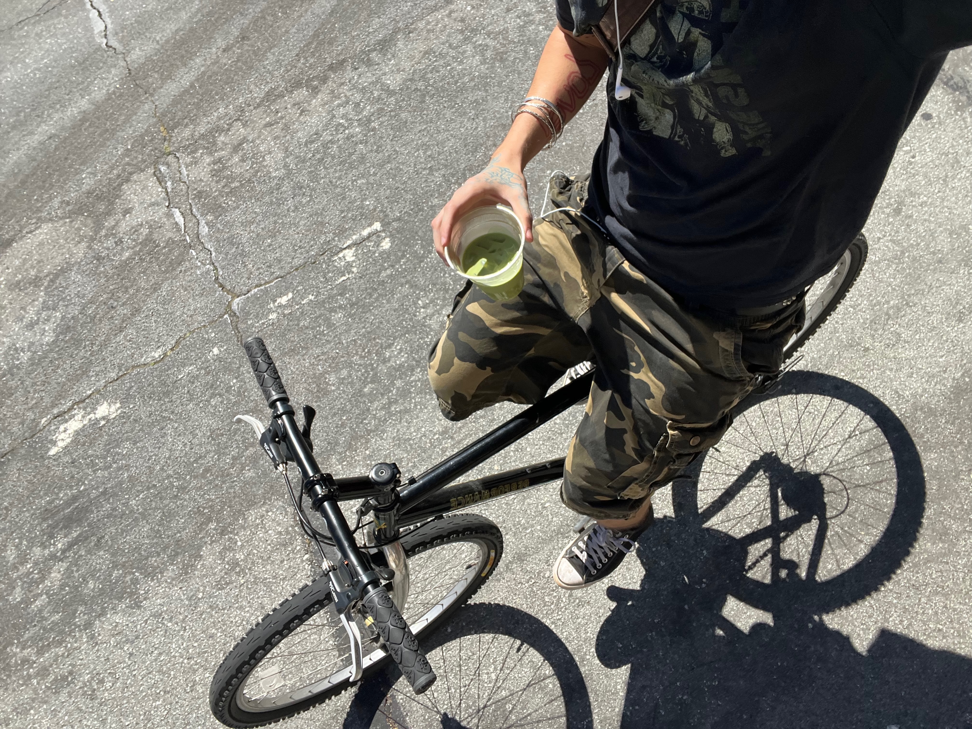 bike selfie